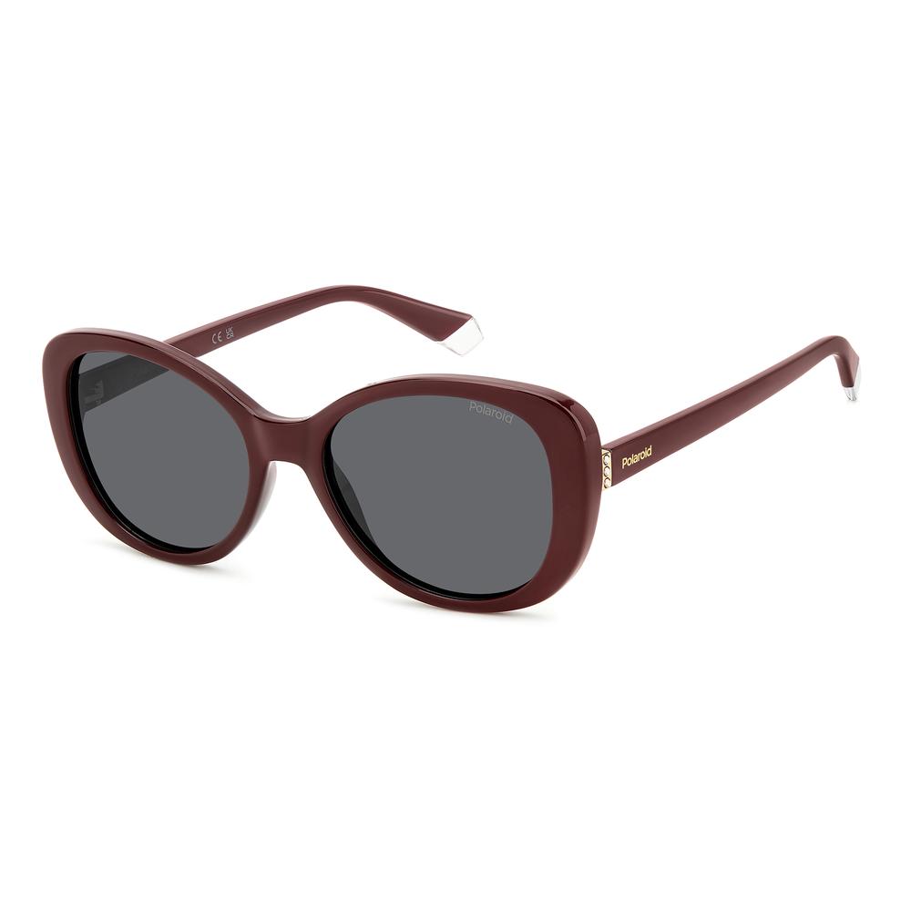 Foto 1 | Lentes Sol Polaroid Mujer Burgundy 206354lhf55m9