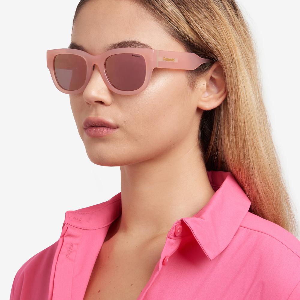 Foto 9 pulgar | Lentes Sol Polaroid Mujer Pink 20671735j51jq