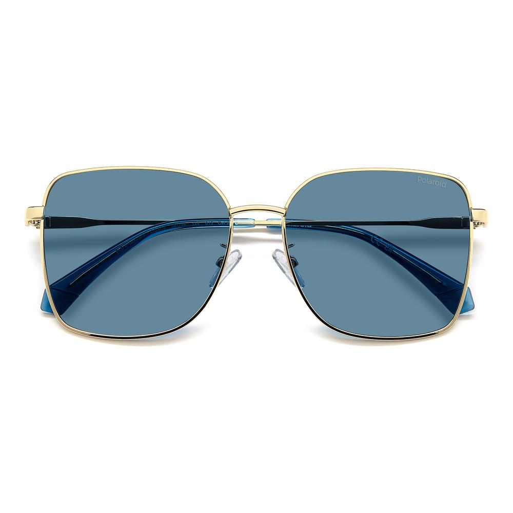 Foto 5 pulgar | Lentes Sol Polaroid Mujer Gold Teal 206409oga58c3