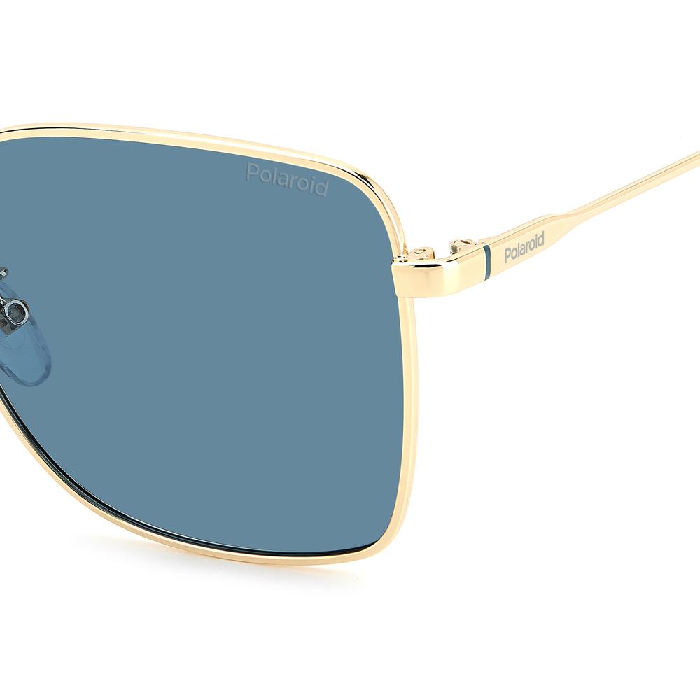 Foto 6 pulgar | Lentes Sol Polaroid Mujer Gold Teal 206409oga58c3
