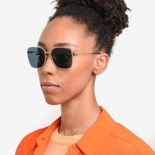 Foto 6 | Lentes Sol Polaroid Mujer Gold Teal 206409oga58c3