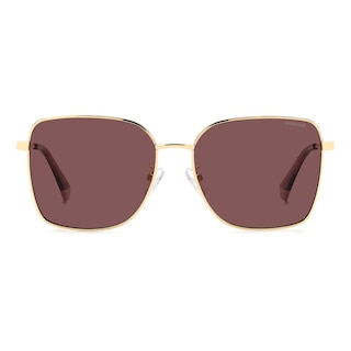 Foto 3 | Lentes Sol Polaroid Mujer Gold Burgundy 206409noa58kl