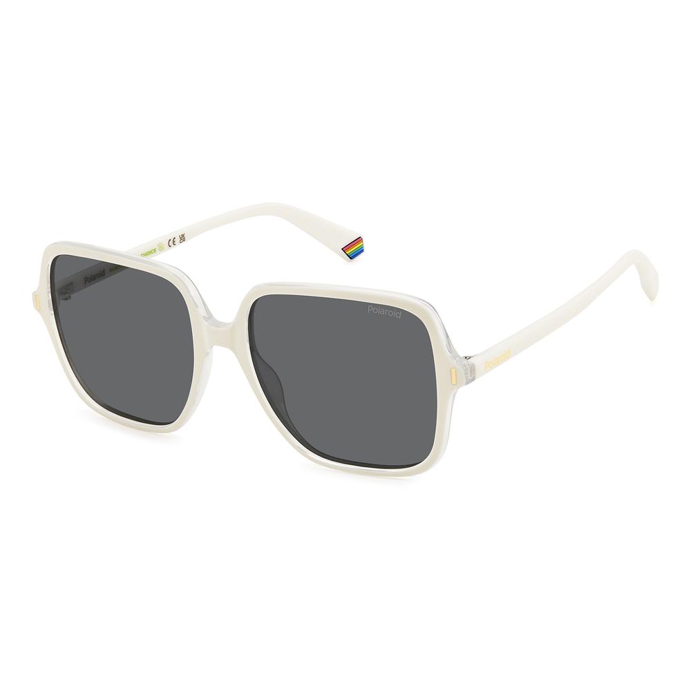 Foto 2 pulgar | Lentes Sol Polaroid  White 206721vk656m9 para Mujer