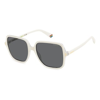 Foto 1 | Lentes Sol Polaroid White 206721vk656m9 para Mujer