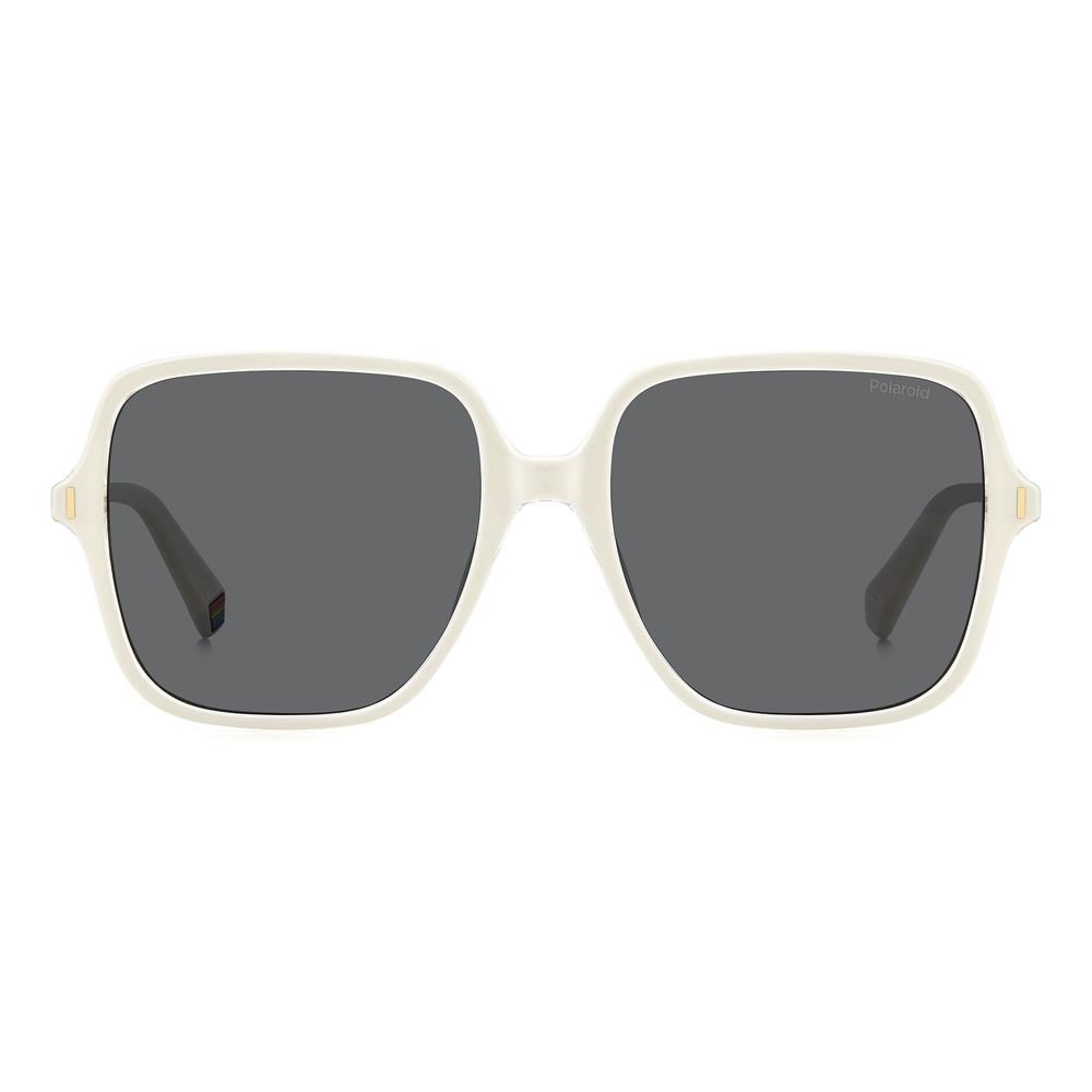 Foto 4 pulgar | Lentes Sol Polaroid  White 206721vk656m9 para Mujer