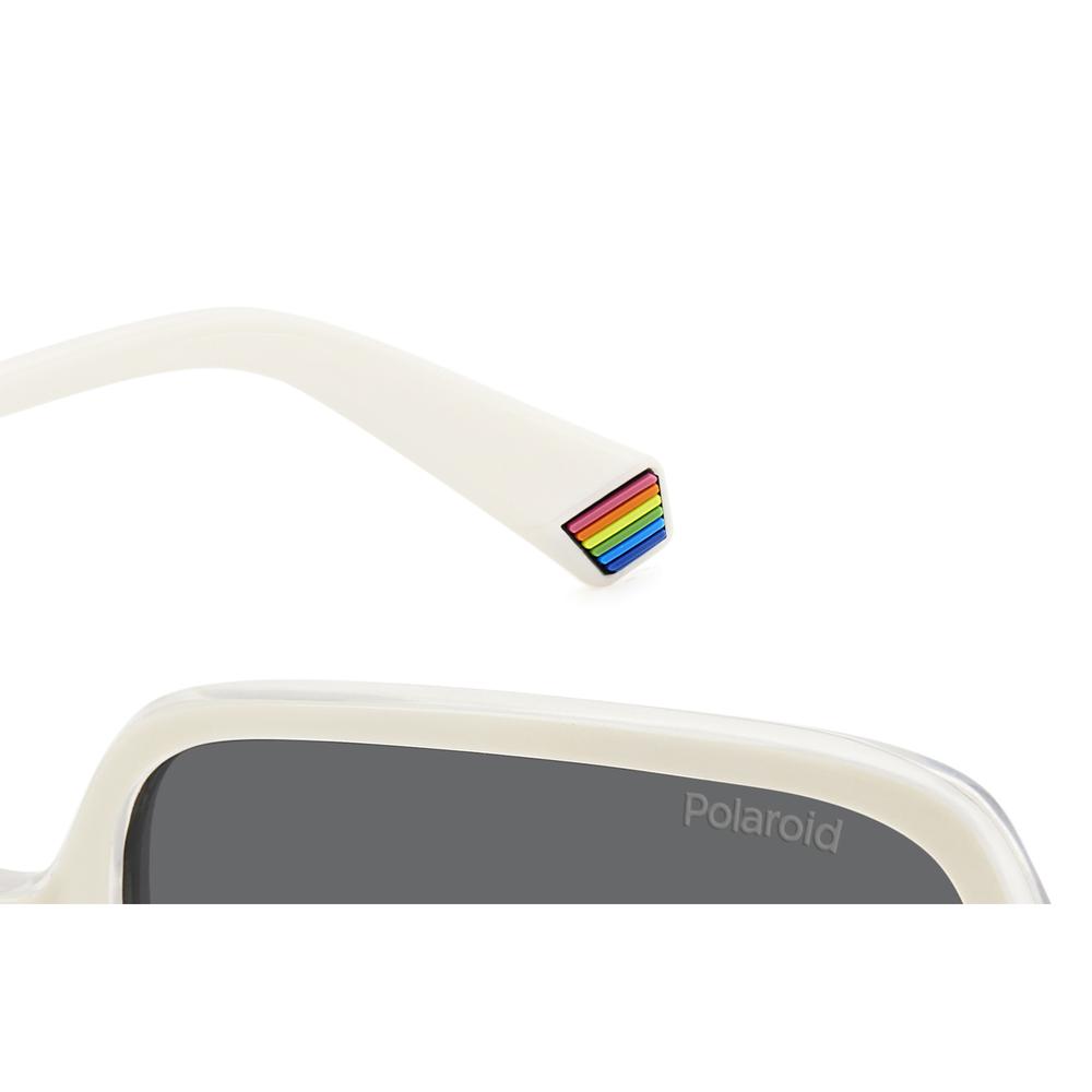 Foto 8 pulgar | Lentes Sol Polaroid  White 206721vk656m9 para Mujer