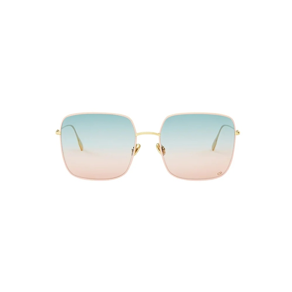 Foto 1 | Lente de Sol Christian Dior Rectangulares Dorados para Mujer