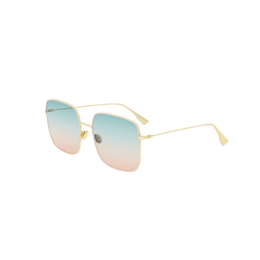Foto 2 | Lente de Sol Christian Dior Rectangulares Dorados para Mujer