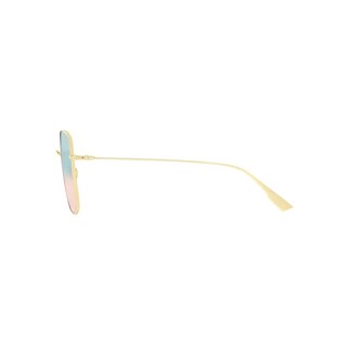 Foto 3 | Lente de Sol Christian Dior Rectangulares Dorados para Mujer
