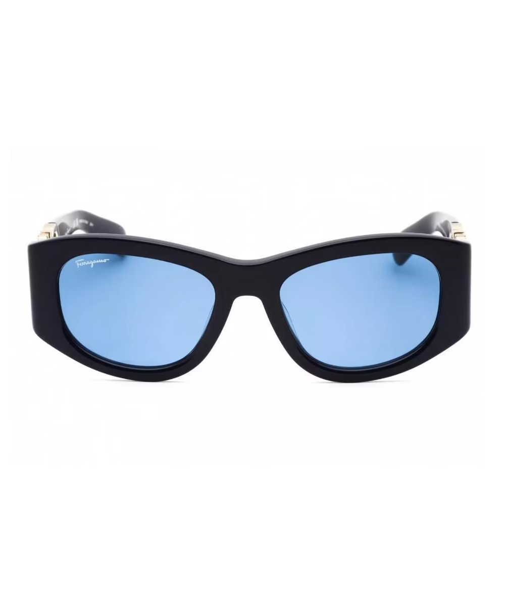 Foto 1 | Lentes de Sol Salvatore Ferragamo Sf1082s Azules para Mujer
