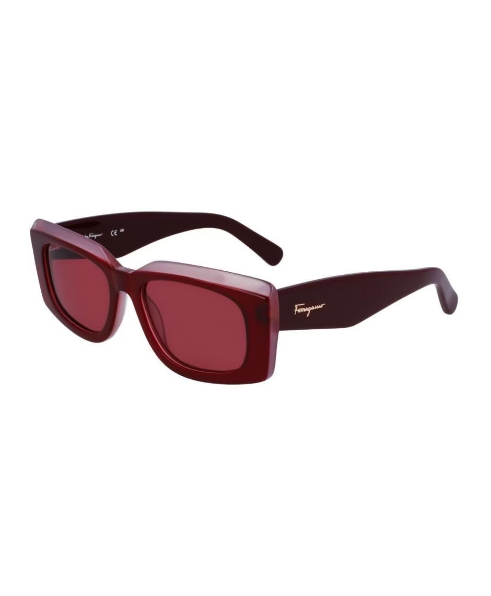 Foto 3 pulgar | Lentes de Sol Salvatore Ferragamo Sf1079s Rojos para Mujer