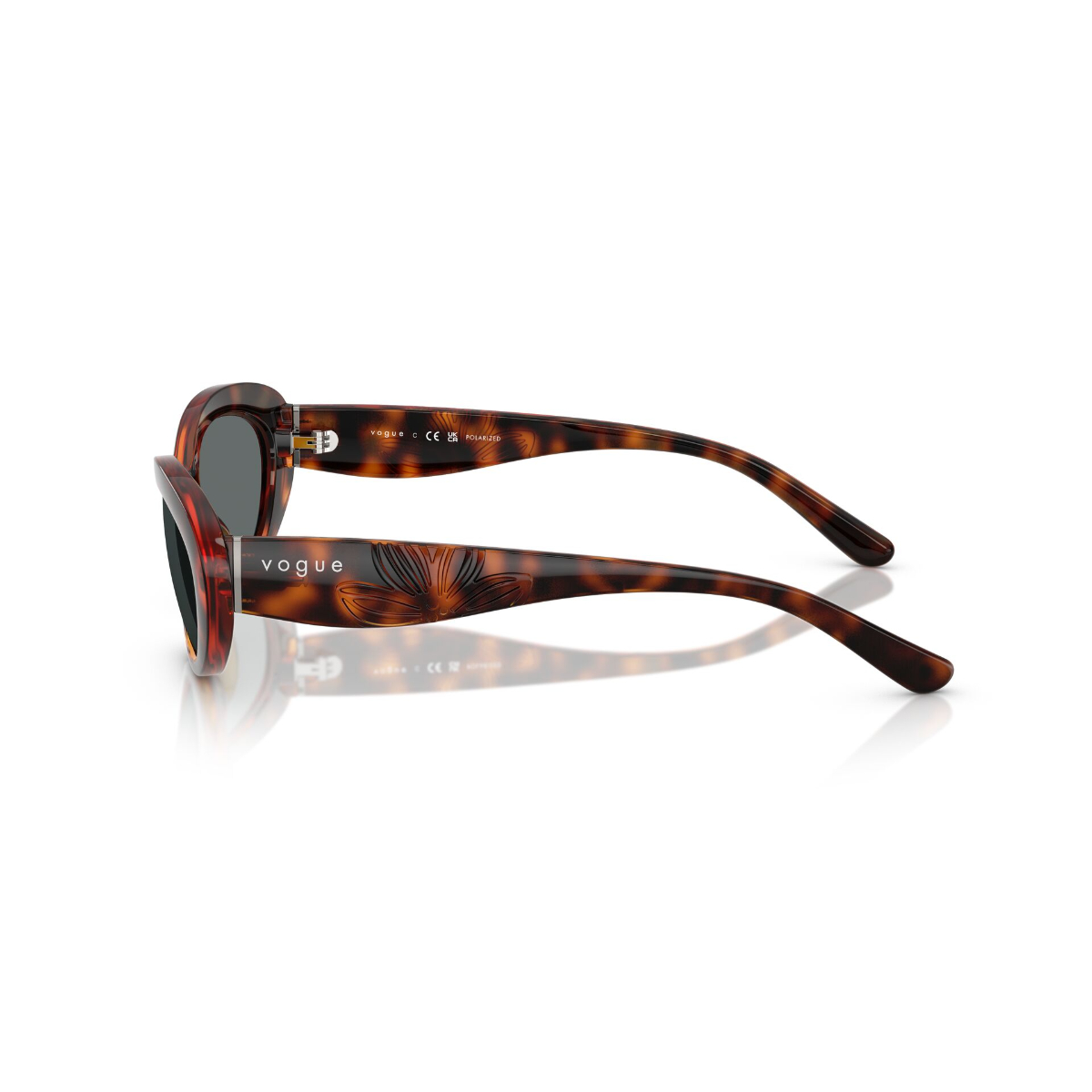 Foto 4 pulgar | Lentes De Sol Gris Polarizados Vogue Eyewear