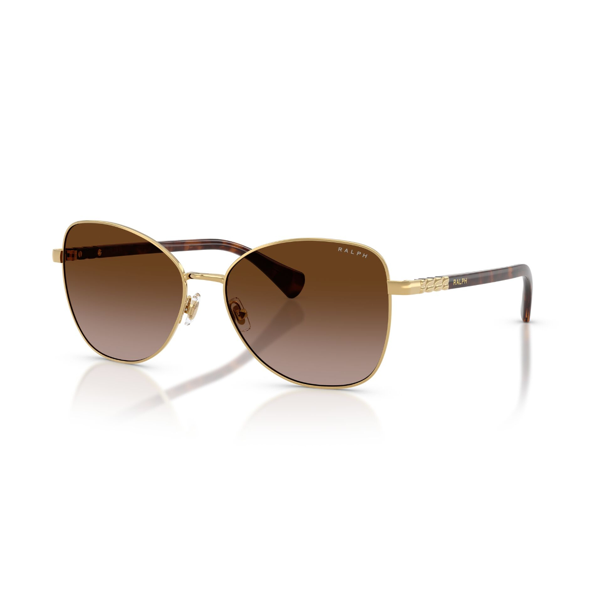 Foto 2 | Lentes De Sol Marrón Degradados Ralph Lauren