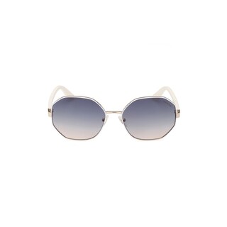 Foto 1 | Lentes De Sol Azul Degradados Guess