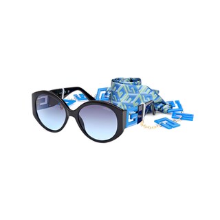 Foto 2 | Lentes De Sol Azul Degradados Guess