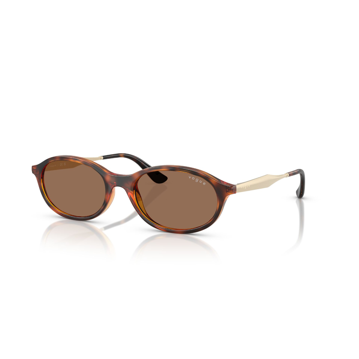 Foto 3 pulgar | Lentes De Sol Marrón Vogue Eyewear