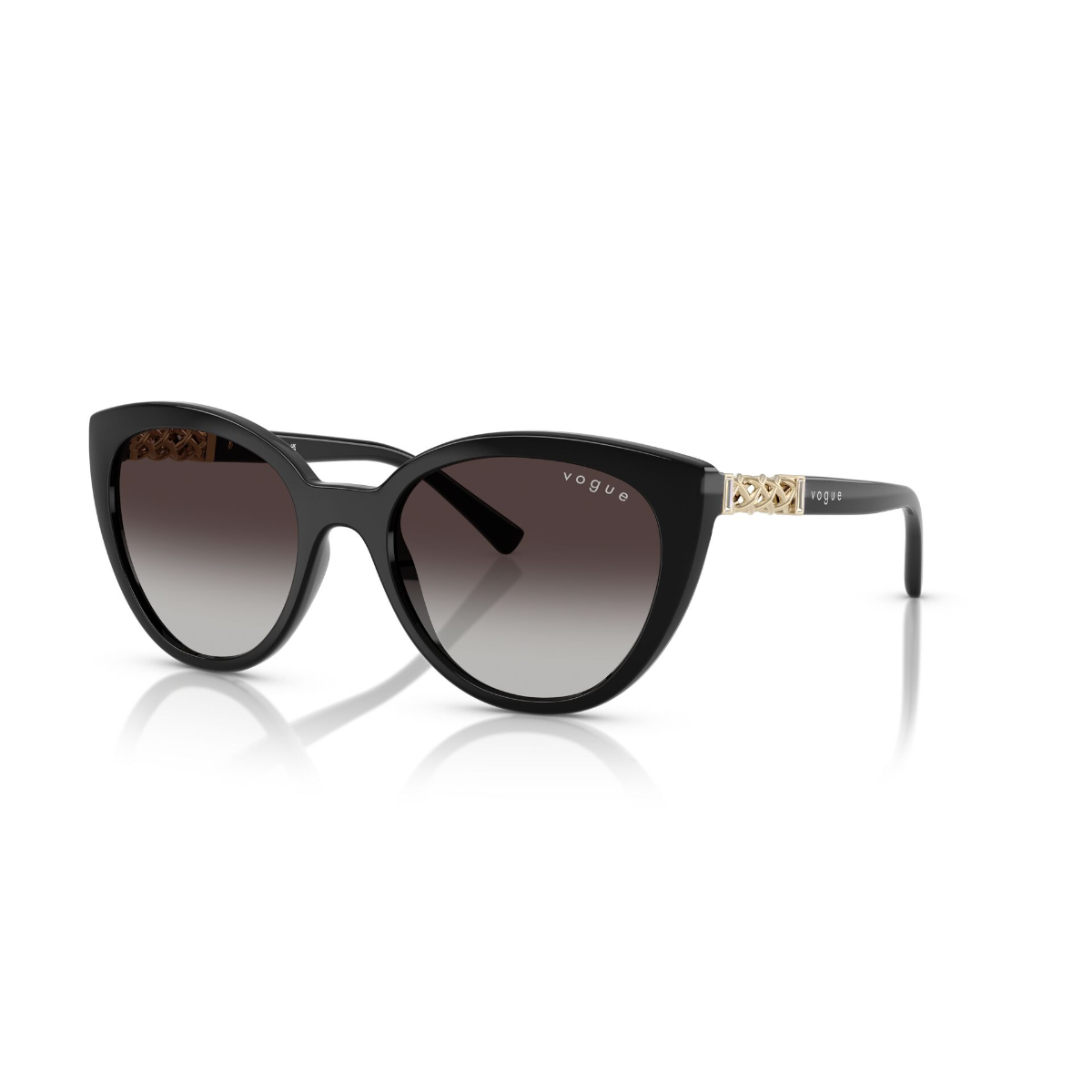 Foto 3 pulgar | Lentes De Sol Gris Degradados Vogue Eyewear