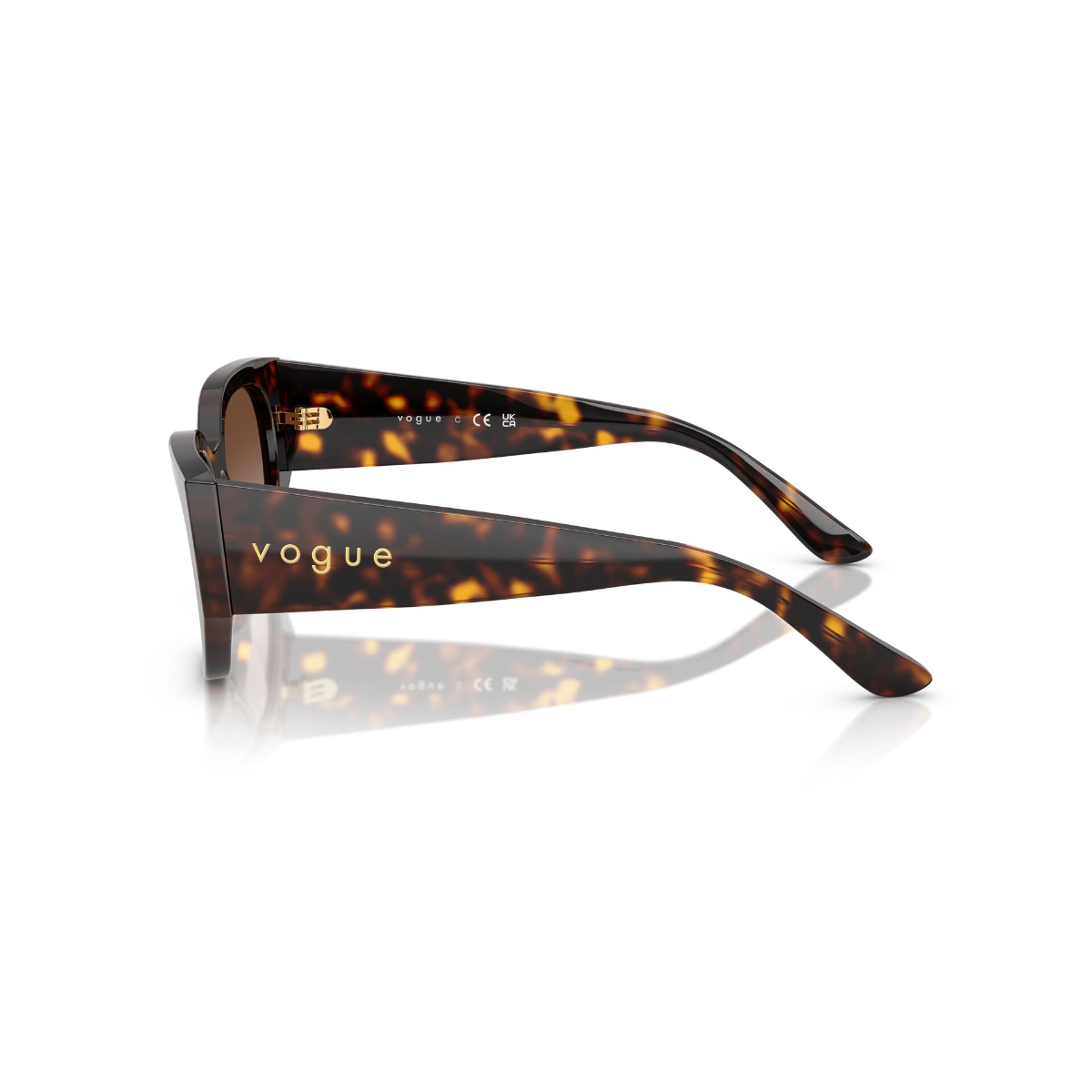 Foto 4 pulgar | Lentes De Sol Marrón Degradados Vogue Eyewear