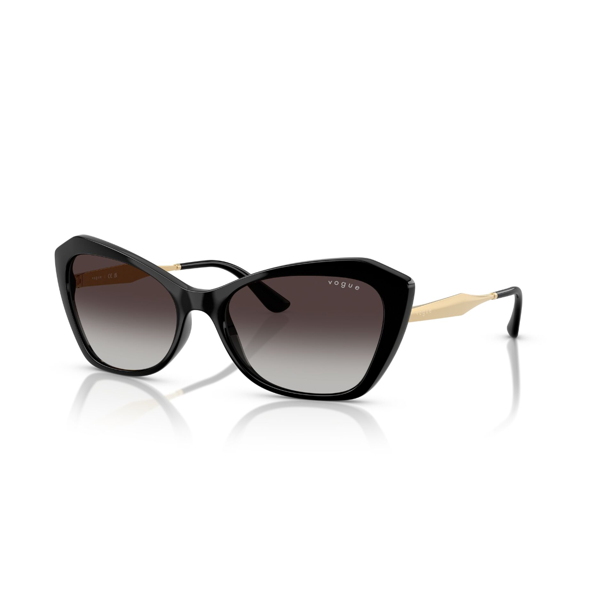 Foto 3 pulgar | Lentes De Sol Gris Degradados Vogue Eyewear