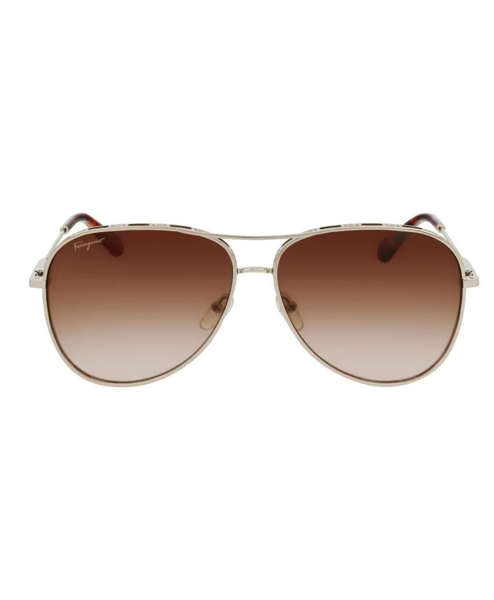 Lente De Sol Salvatore Ferragamo Sf268s 795 62mm Mujer