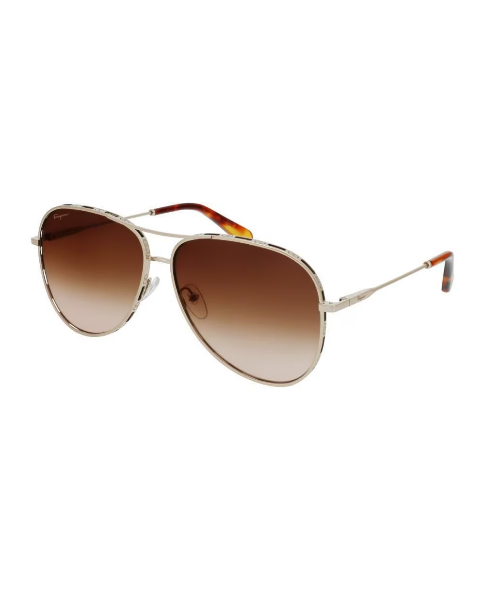 Foto 3 pulgar | Lente De Sol Salvatore Ferragamo Sf268s 795 62mm Mujer