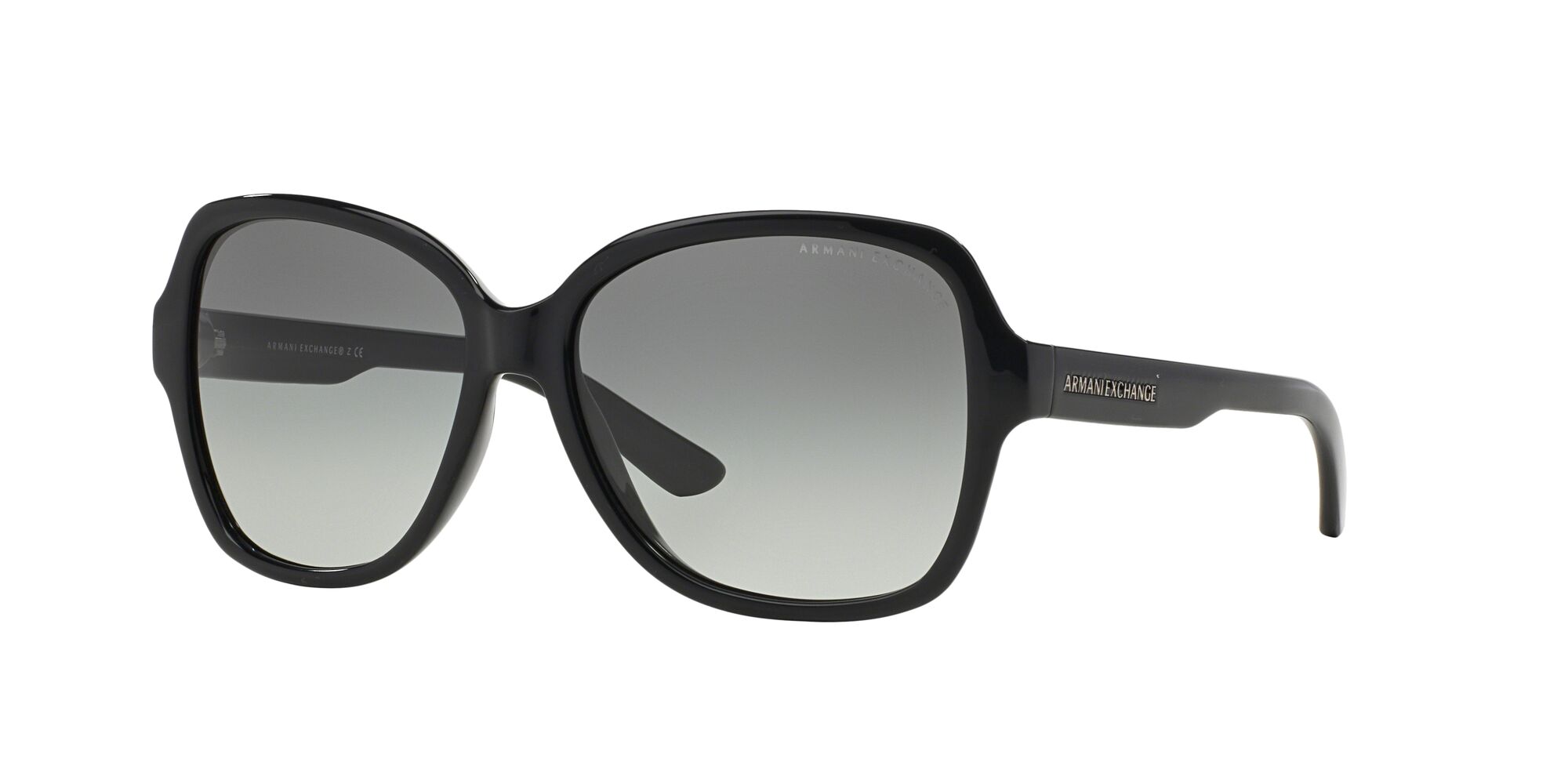 Foto 3 pulgar | Lente De Sol Armani Exchange 0ax4029s Butterfly Degradado