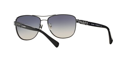 Foto 6 | Lente De Sol Coach Hc7056q Color Azul Claro Degradado Plateado Forma Piloto Para Mujer