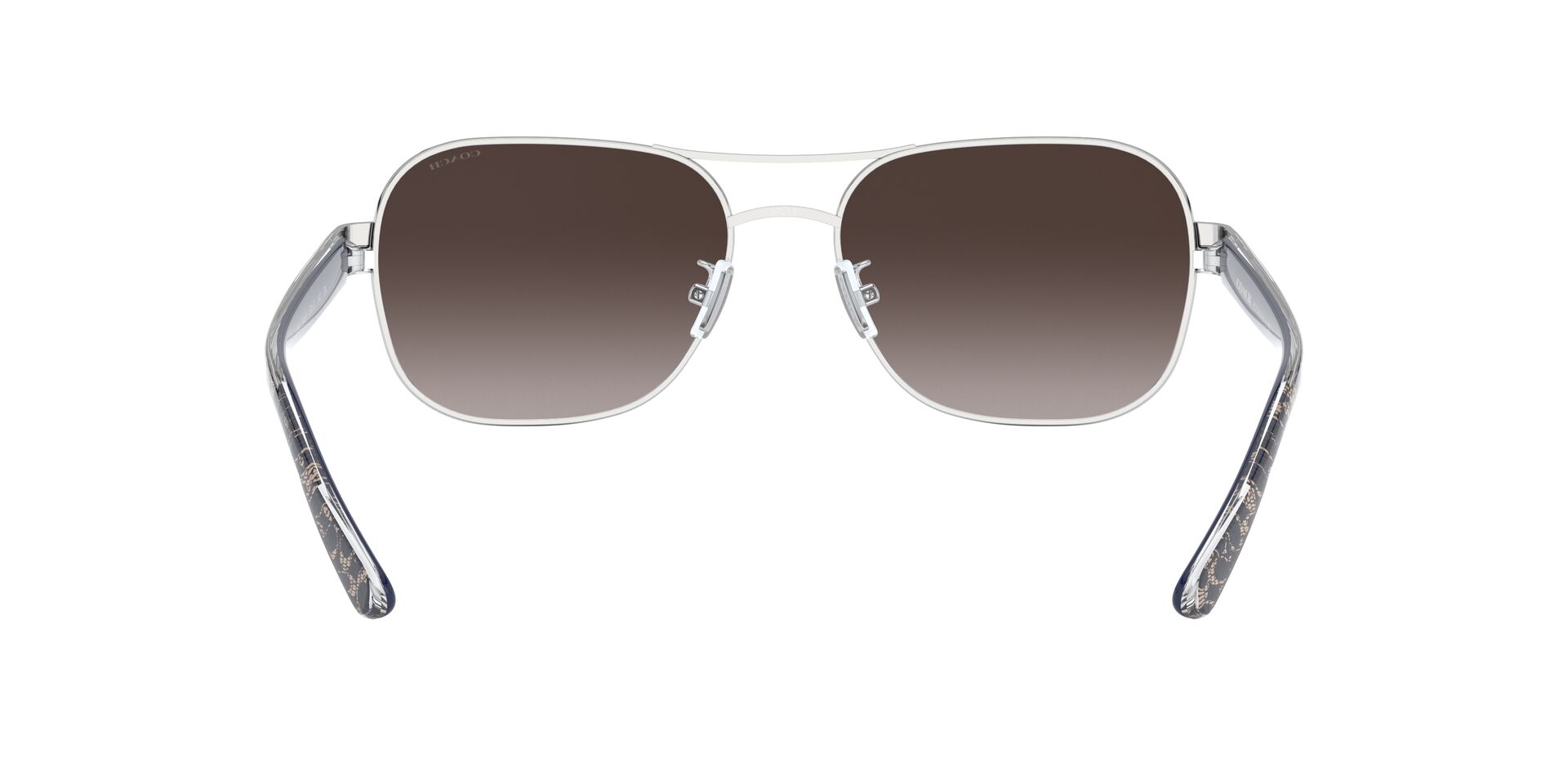 Foto 7 pulgar | Lente De Sol Coach Hc7116 Color Gris Humo Espejeado Forma Piloto Para Mujer