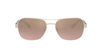 Foto 1 | Lente De Sol Coach Hc7116 Color Rosa Claro Degradado Espejeado Forma Piloto Para Mujer