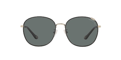 Foto 1 | Lente De Sol Coach Hc7134 Color Gris Sólido Forma Redonda Para Mujer Polarizado