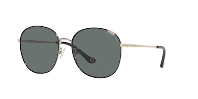 Foto 2 | Lente De Sol Coach Hc7134 Color Gris Sólido Forma Redonda Para Mujer Polarizado