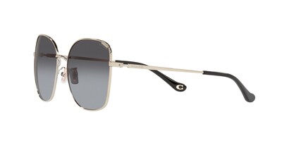 Foto 3 | Lente De Sol Coach Hc7133 Color Gris Degradado Forma Cuadrada Para Mujer