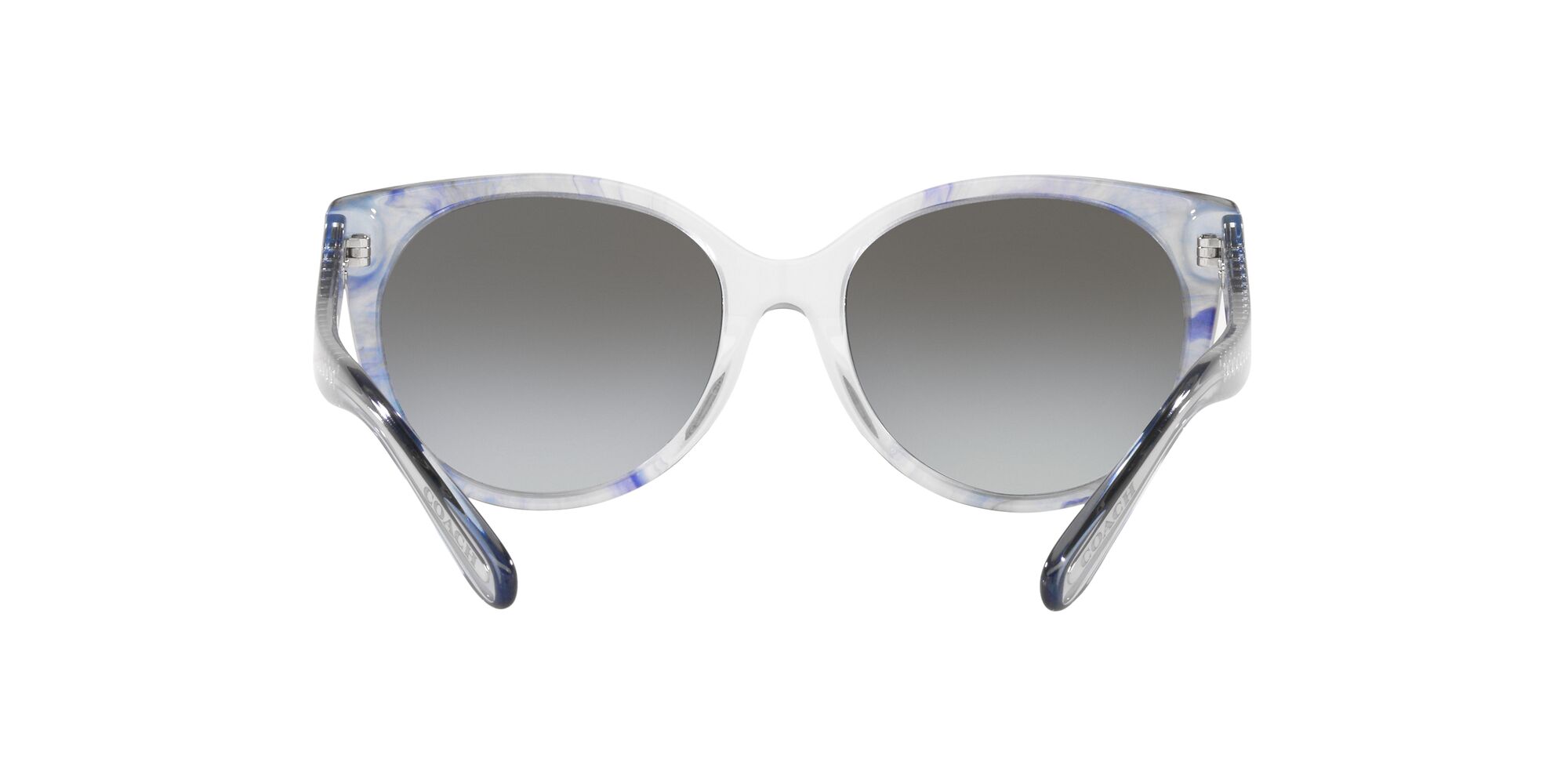 Foto 7 | Lente De Sol Coach Hc8321 Color Gris Degradado Forma Redonda Para Mujer