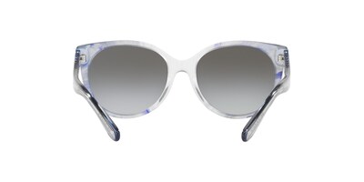Foto 7 | Lente De Sol Coach Hc8321 Color Gris Degradado Forma Redonda Para Mujer