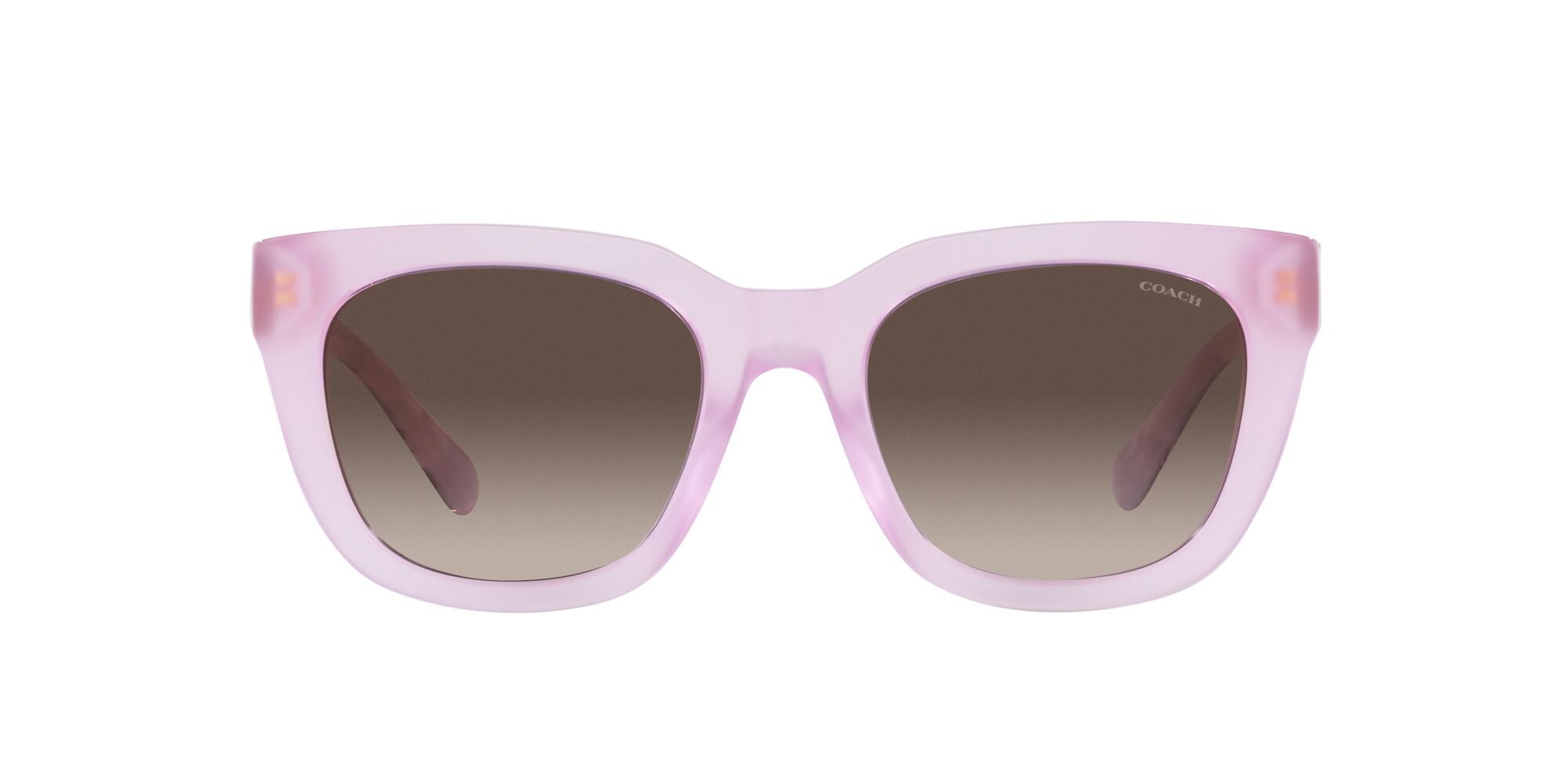 Foto 2 pulgar | Lente De Sol Coach Hc8318 Color Café Degradado Forma Cuadrada Para Mujer