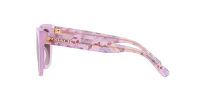Foto 4 | Lente De Sol Coach Hc8318 Color Café Degradado Forma Cuadrada Para Mujer