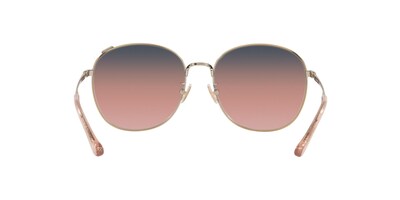 Foto 7 | Lente De Sol Coach Hc7134 Color Morado Degradado Rosa Forma Redonda Para Mujer