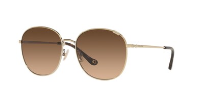 Foto 2 | Lente De Sol Coach Hc7134 Color Café Degradado Forma Redonda Para Mujer