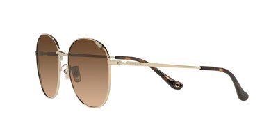 Foto 3 | Lente De Sol Coach Hc7134 Color Café Degradado Forma Redonda Para Mujer