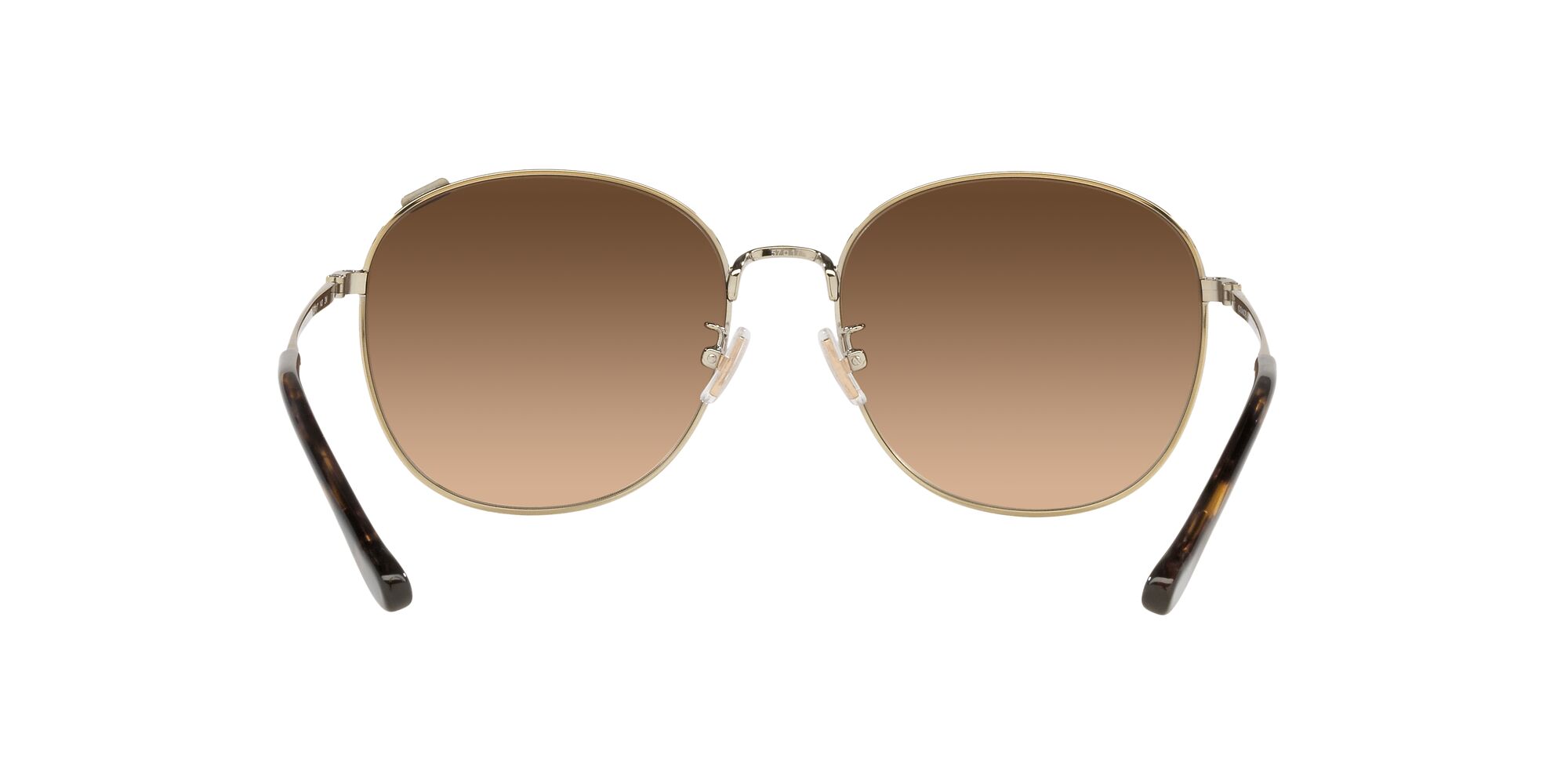 Foto 8 pulgar | Lente De Sol Coach Hc7134 Color Café Degradado Forma Redonda Para Mujer