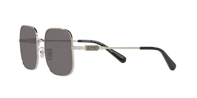 Foto 3 | Lente De Sol Coach Hc7120 Color Gris Sólido Forma Cuadrada Para Mujer Polarizado