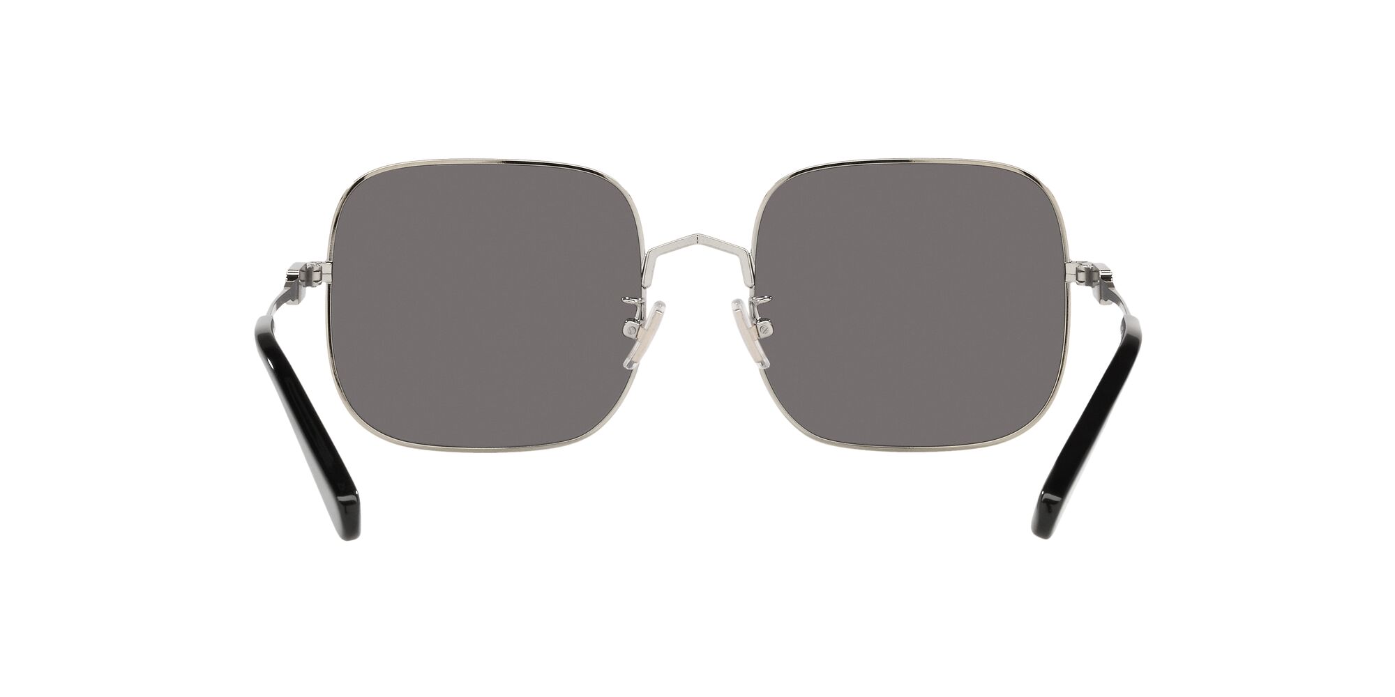 Foto 8 pulgar | Lente De Sol Coach Hc7120 Color Gris Sólido Forma Cuadrada Para Mujer Polarizado