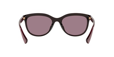 Foto 7 | Lente De Sol Coach Hc8285u Color Burdeos Forma Pillow Para Mujer Polarizado