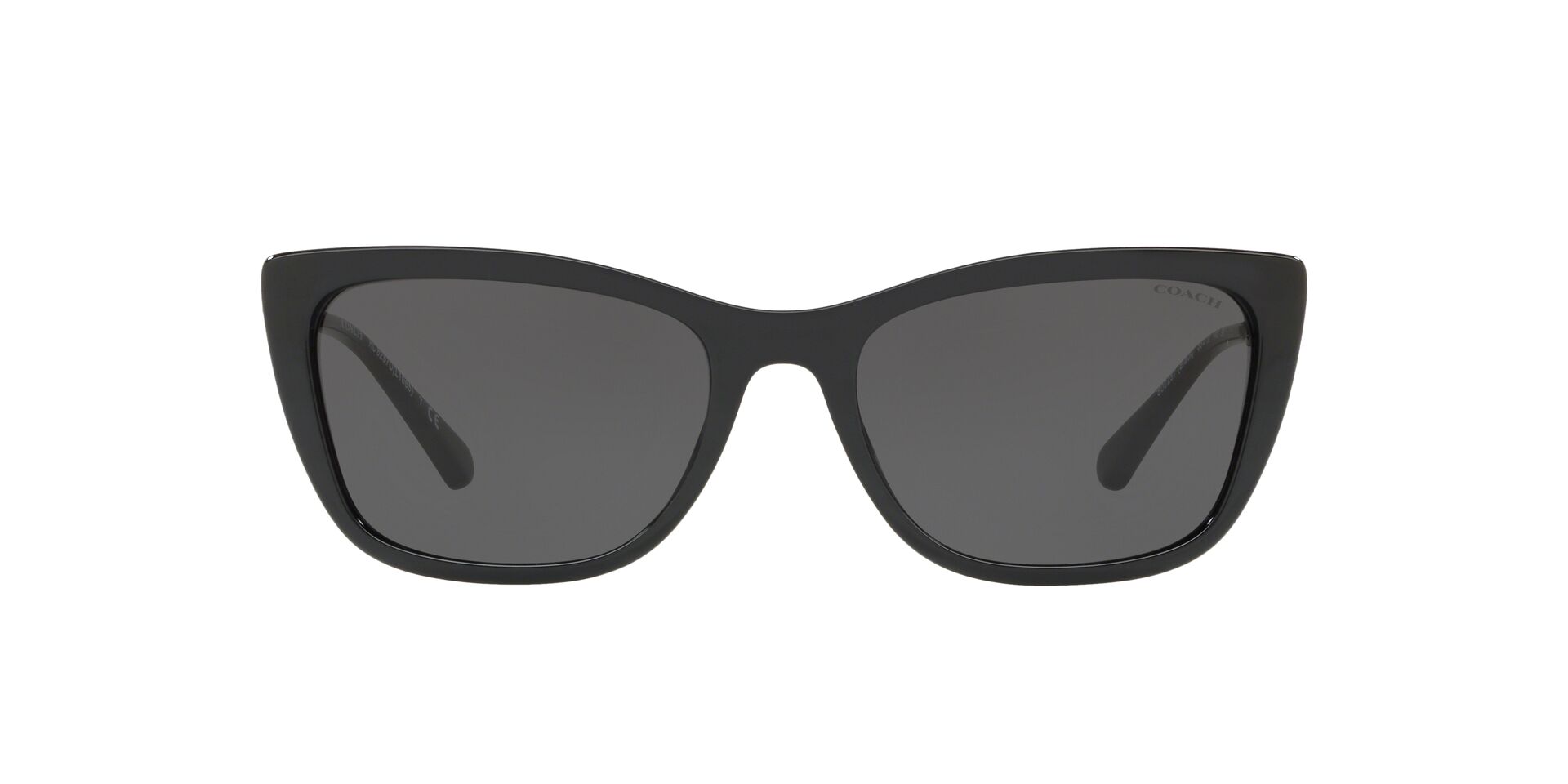 Lente De Sol Coach Hc8257u Color Gris Oscuro Forma Cat Eye Para Mujer