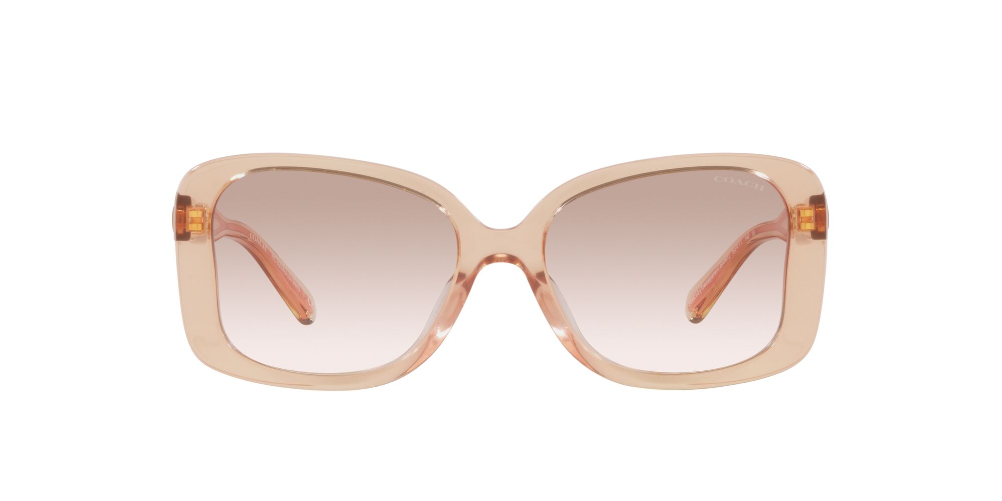 Foto 1 | Lente De Sol Coach Hc8334u Color Durazno Degradado Forma Butterfly Para Mujer