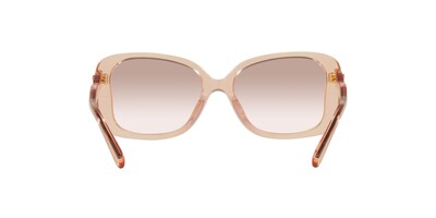 Foto 7 | Lente De Sol Coach Hc8334u Color Durazno Degradado Forma Butterfly Para Mujer
