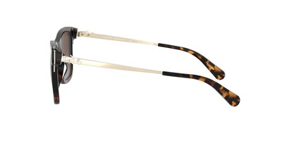 Foto 4 | Lente De Sol Coach Hc8279u Color Café Degradado Forma Rectangular Para Mujer