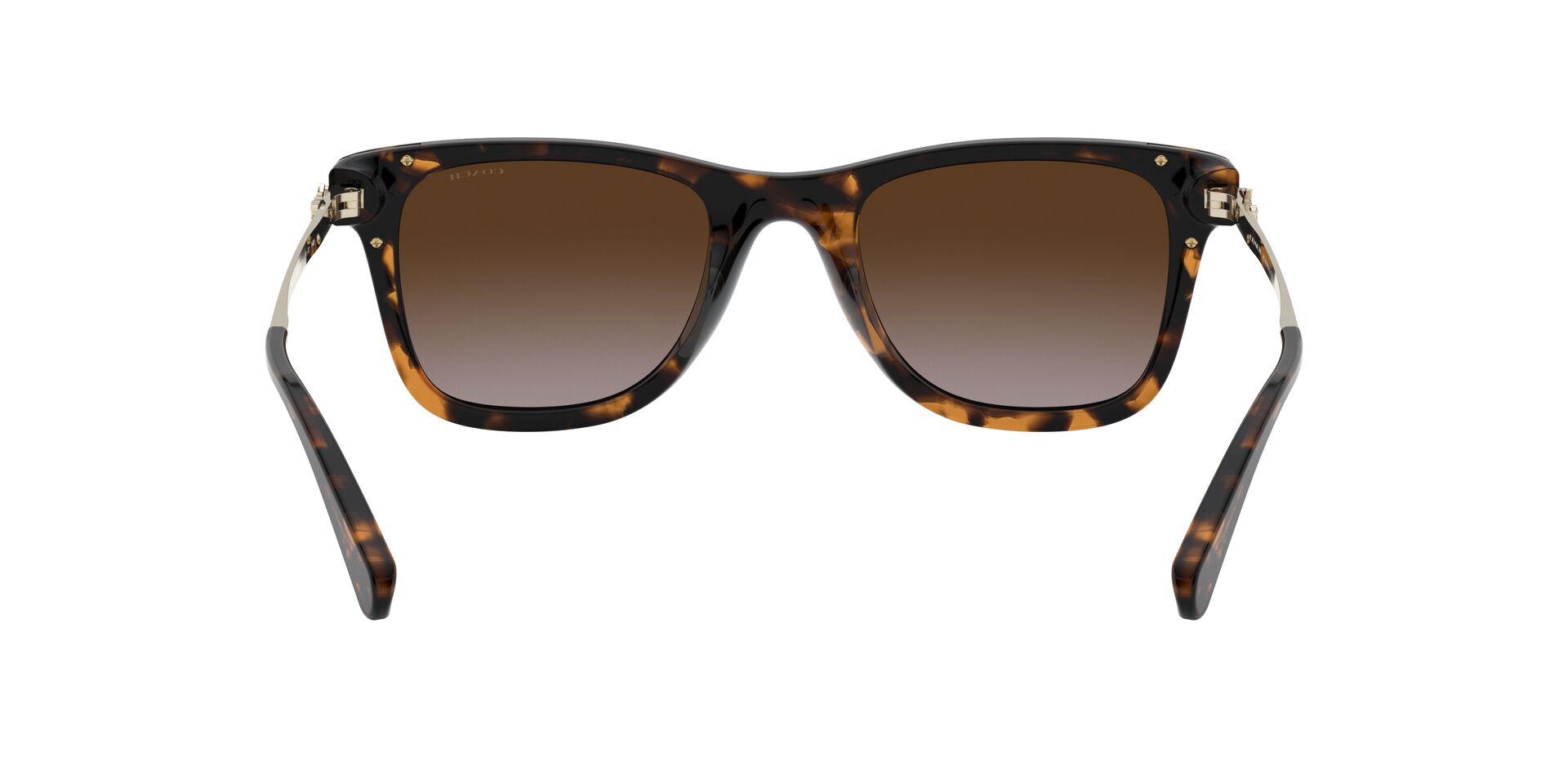 Foto 7 pulgar | Lente De Sol Coach Hc8279u Color Café Degradado Forma Rectangular Para Mujer