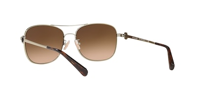 Foto 6 | Lente De Sol Coach Hc7127 Color Café Degradado Forma Rectangular Para Mujer
