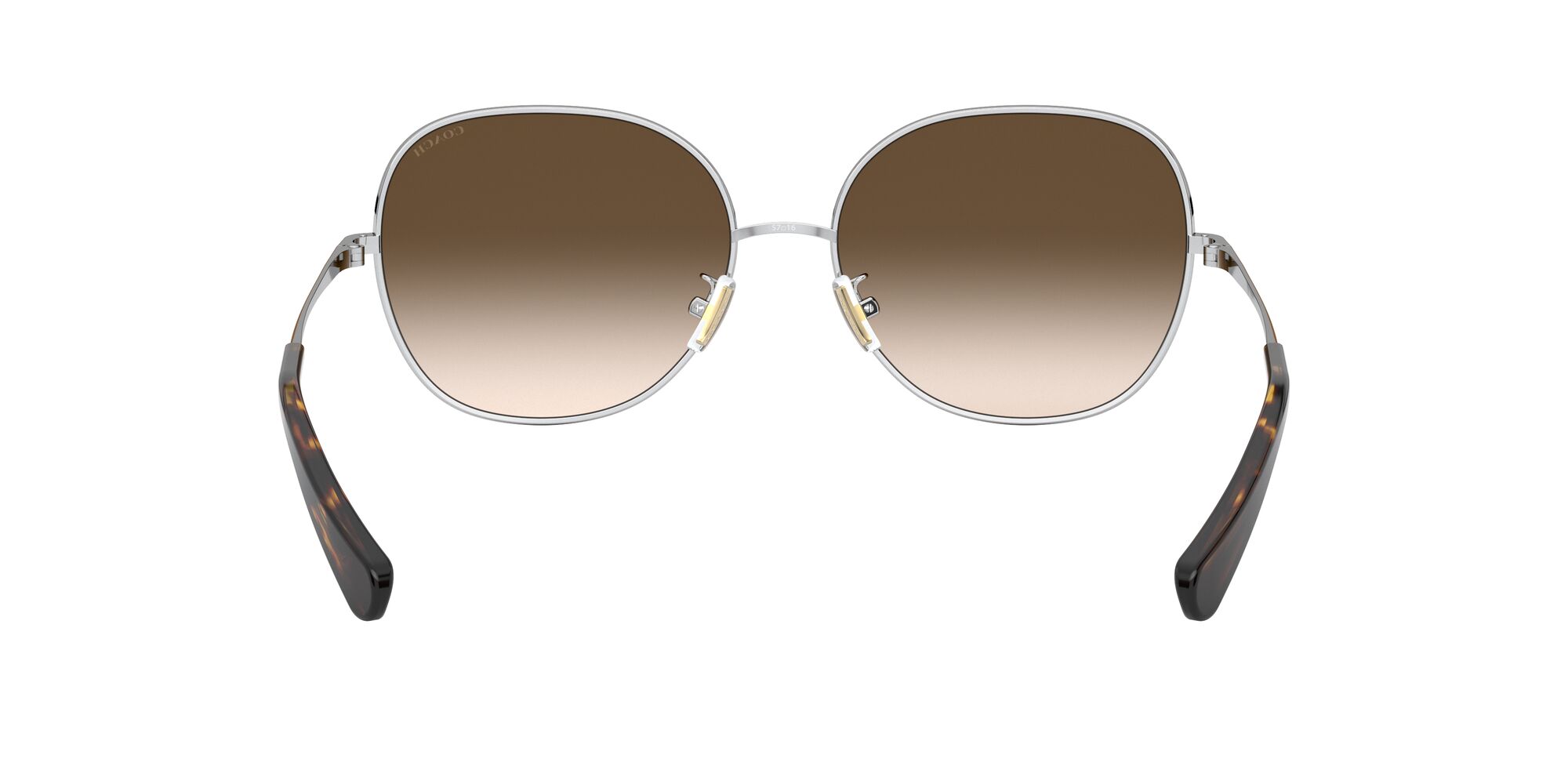 Foto 7 | Lente De Sol Coach Hc7108 Color Café Degradado Forma Redonda Para Mujer